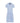 Blue School Summer Dress with Scrunchie