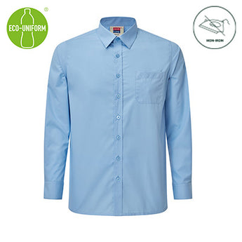 2 pack David Luke Boys Long Sleeve Shirt