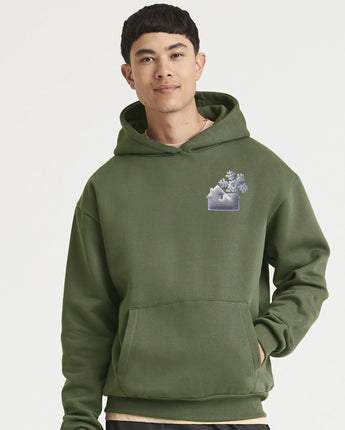 Earthy Green Christmas Hoodie